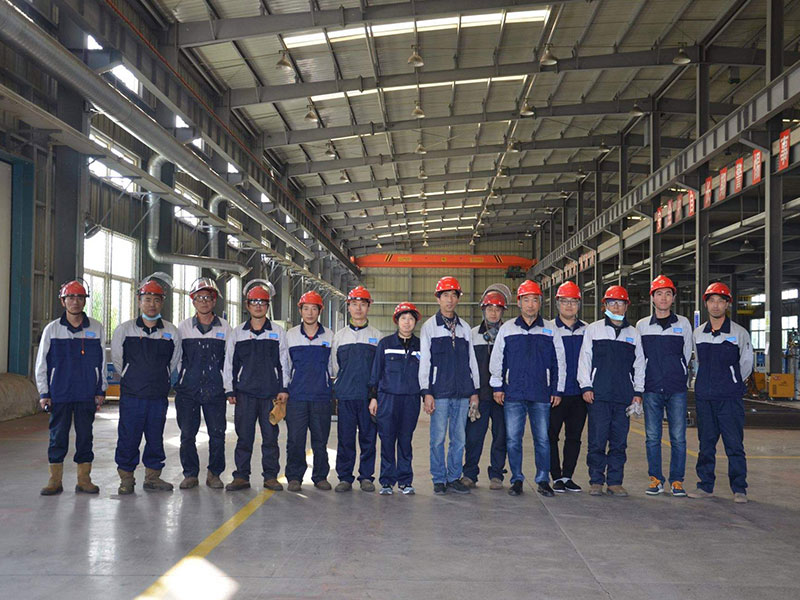 Group photo of workers